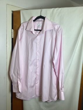 ETERNA Cover Shirt Modern fit 100% cotton solid dress shirt SZ 17.5